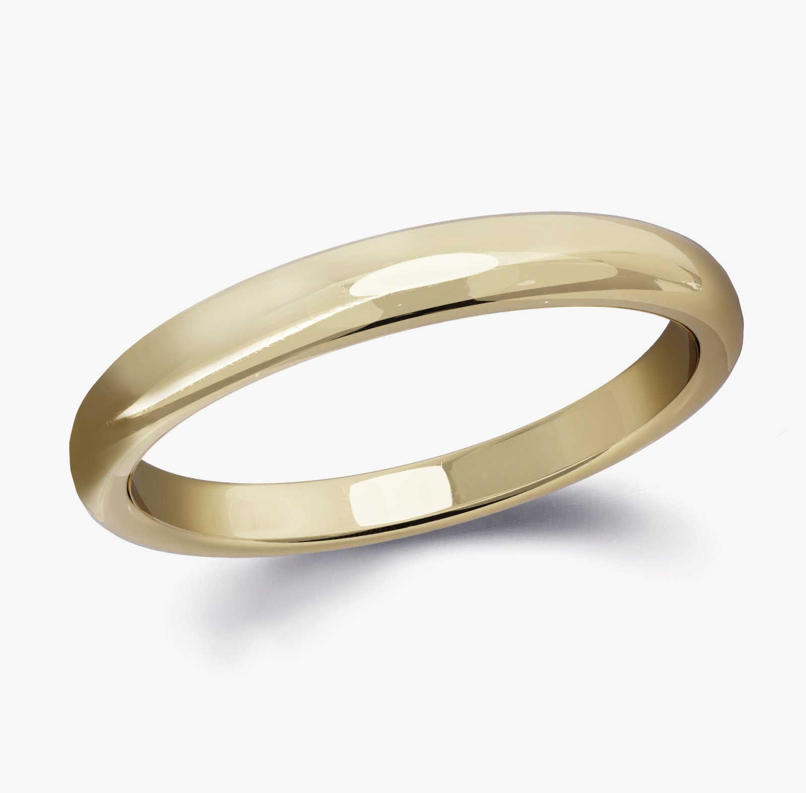 Our Classic Half Round Wedding Ring