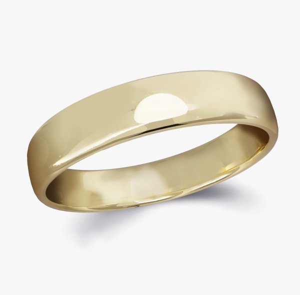 Our Half Round Wedding Ring