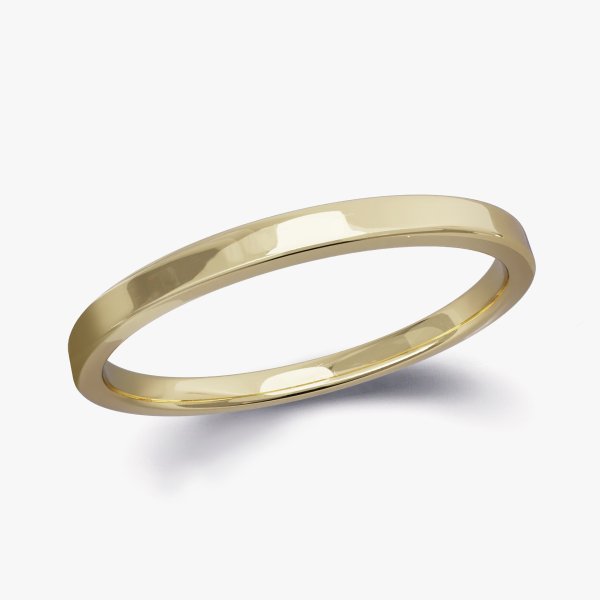 our square profile ladies ring